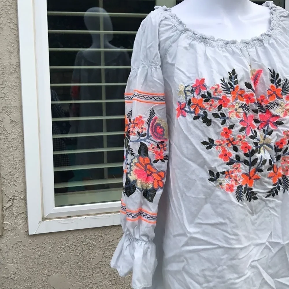 Free People Fleur Du Jour Shift Dress Sz M